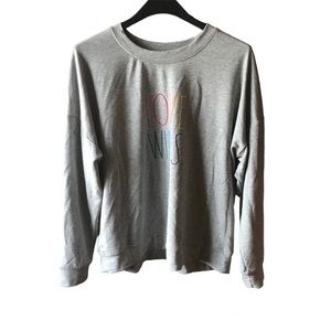 Rae Dunn LOVE WINS sweatshirt LGBTIQA+